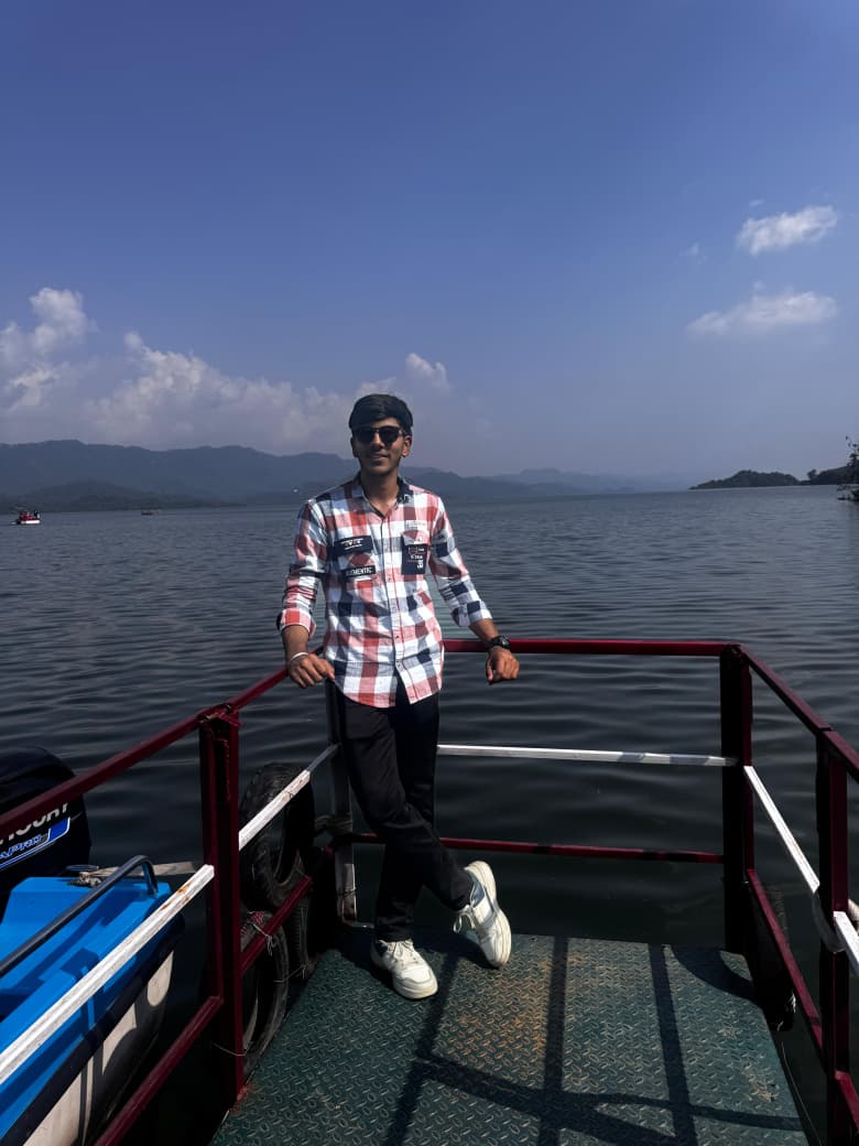 Team member Pushkar